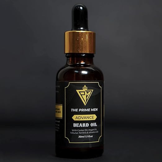 The Prime Men Advance Beard Oil – Strengthen, Nourish & Grow | 30ml