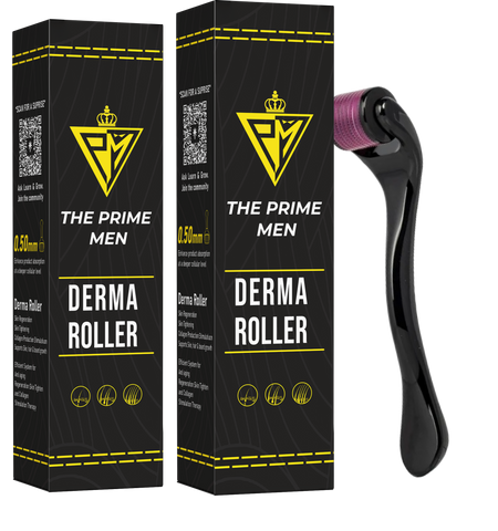 The Prime Men Derma Roller – 0.5mm (Single)