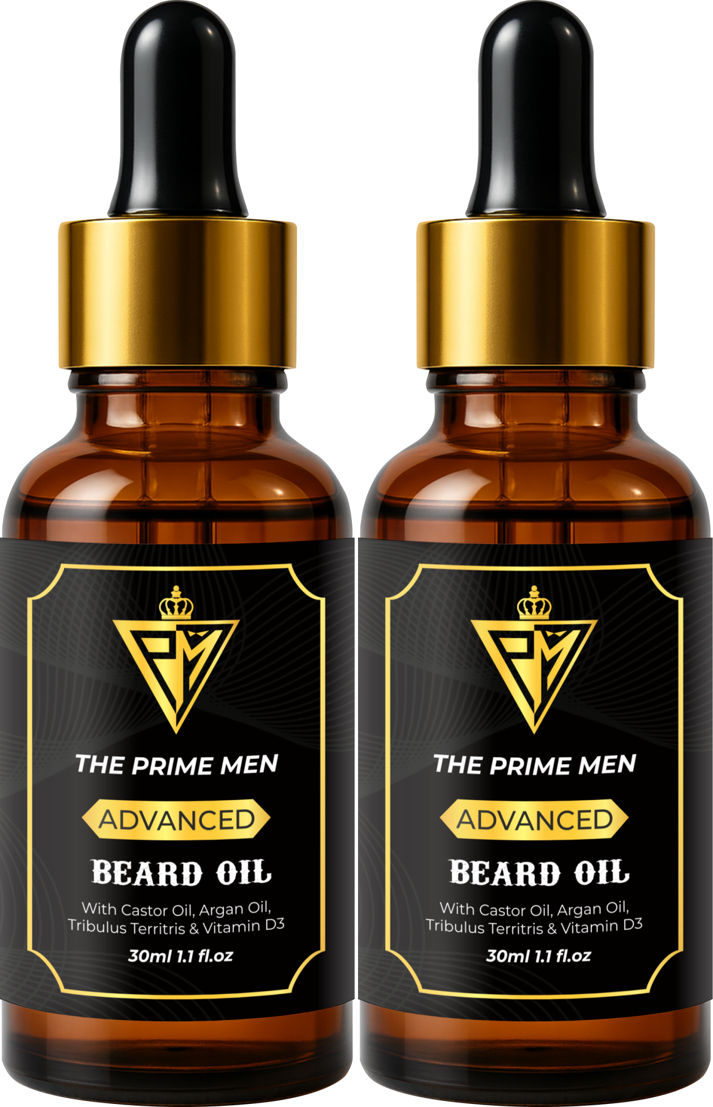 The Prime Men Beard Oil Combo | 2 Bottles x 30ml