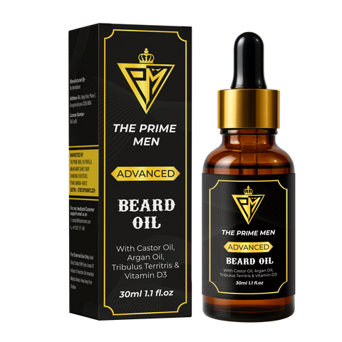 The Prime Men Advance Beard Oil – Strengthen, Nourish & Grow | 30ml