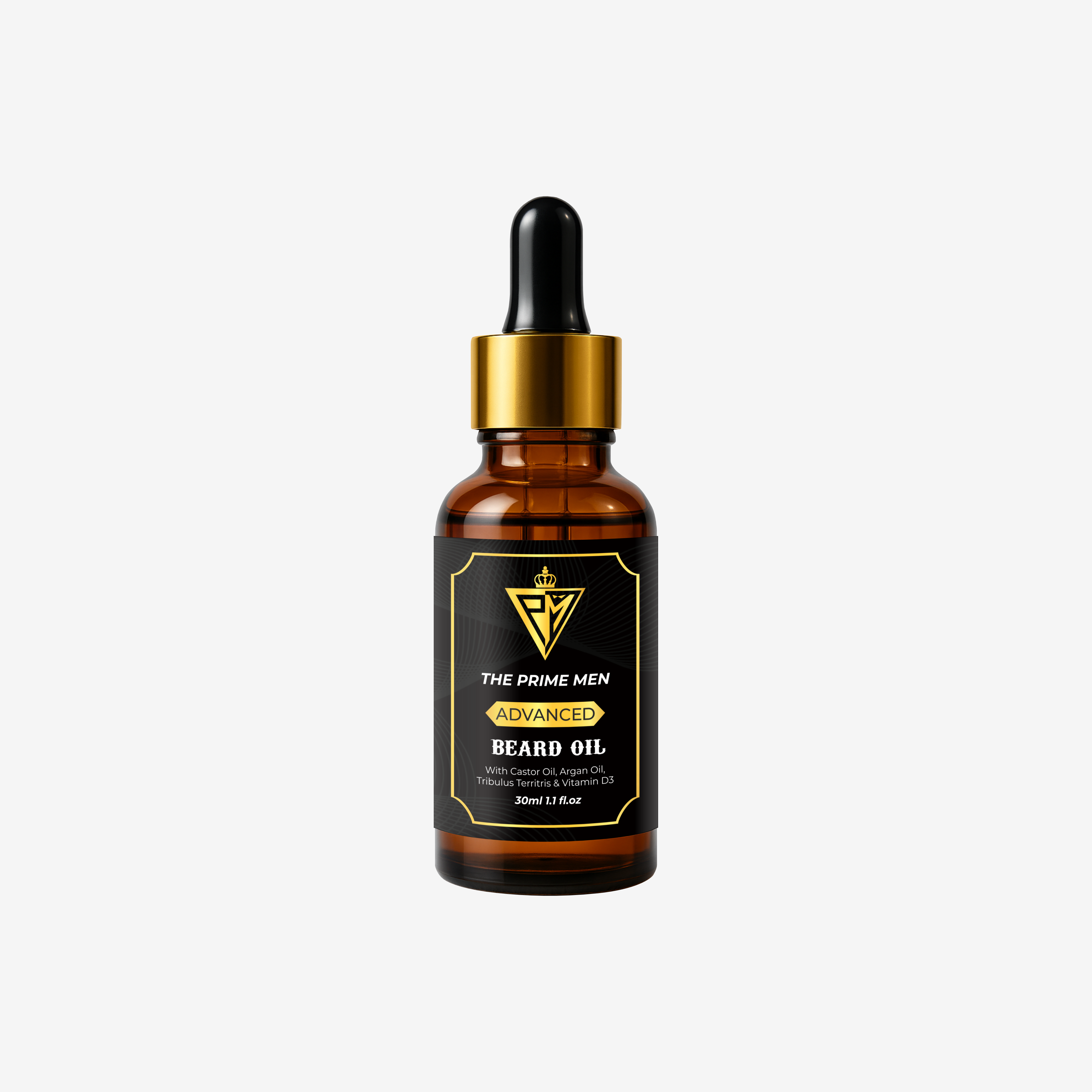 The Prime Men Advance Beard Oil – Strengthen, Nourish & Grow | 30ml