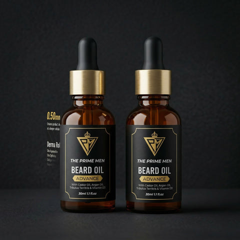 The Prime Men Beard Oil Combo | 2 Bottles x 30ml
