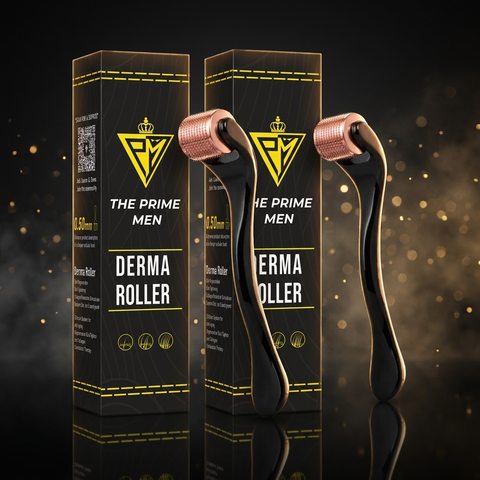 The Prime Men Derma Roller - Pack of 2 (0.5mm x 2)